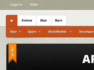 Header / Menu header heppo menu shoes sneak peak svenska sweden swedish wip