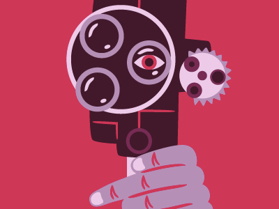 Camera camera eye illustration movie progress spy vector