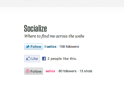 Follow on Dribbble badge dribbble follow social web