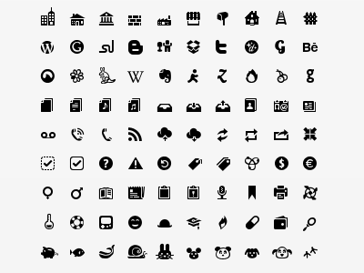 Minicons Pack 2 WIP 16 app icons mini pixels px vector web