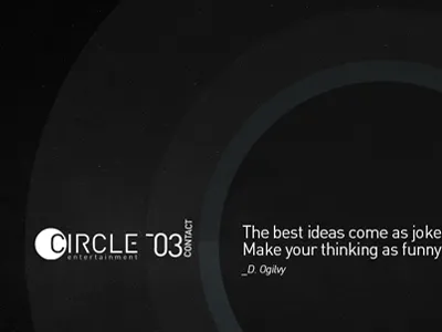 Circle Entertainment circle ogilvy quote website