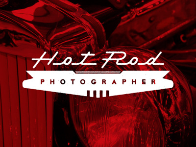 Hot Rod Photographer typography