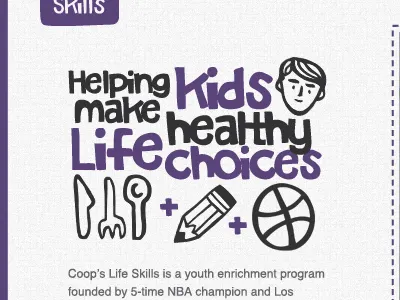 Healthy Choices paper purple steedicons texture typography website