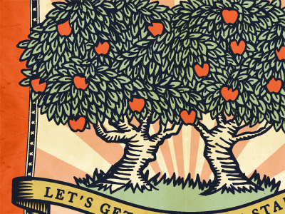Boston Tree Party boston tree party illustration