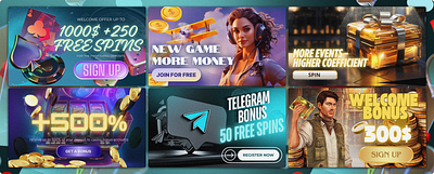 Casino Slot Banner Design casino design figma gambling graphic design illustration