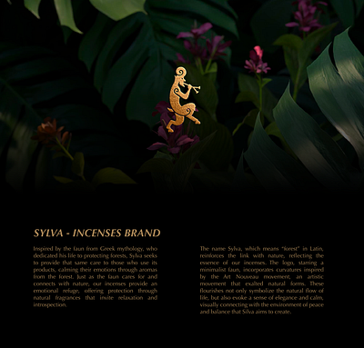 sylva incenses branding graphic design packaging