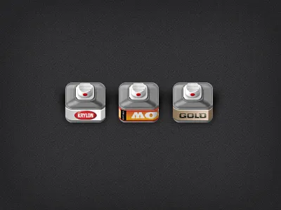 Spraycan Icons icon ios iphone spray