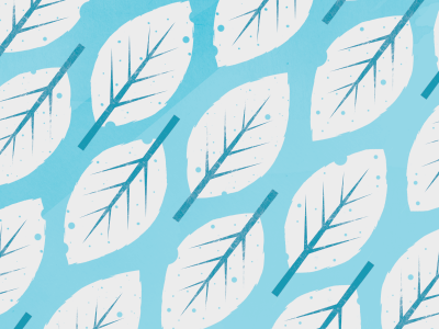 nature pattern 02 blue illustration leaves nature pattern trees