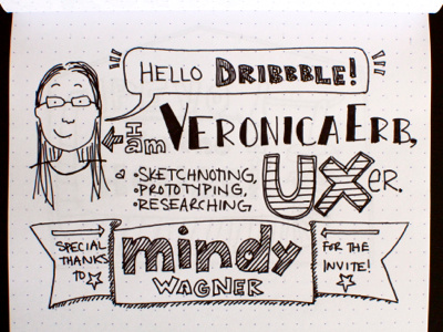 Why, hello! introduction sketch