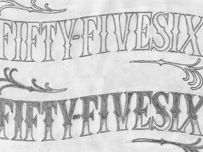 556 custom type decorative hand drawn illustration progress serif sketch type typography