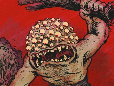 Argus Panoptes alpha beasts cartoons greek myths monsters