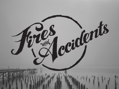 Fires and Accidents logo V2 logo typography