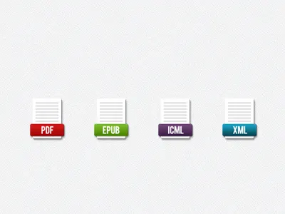 Ebook File Icons ebook icons