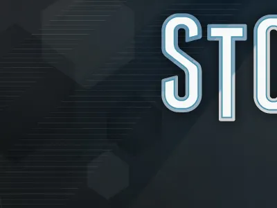 Stories bokeh franchise lights snow texture typography