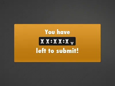 Count Down Clock clock count down interface