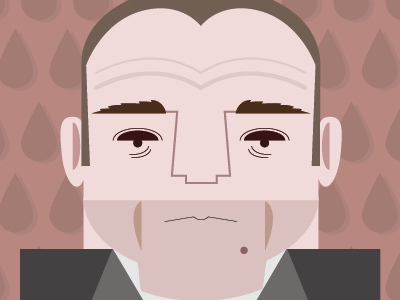 Michael cute drawing illustration man portrait vector
