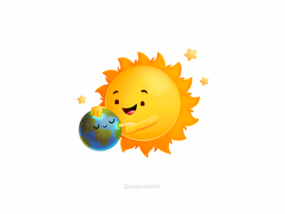 Every sunrise brings a new beginning cartoon character children cute day dormir earth illustration kids mexico sleep sol sole sun sunrise terra universe universo