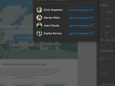 Figma Ignore Changes app design product design product designer ui uxdesign