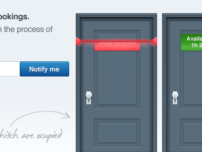 X-Ray For Rooms beta booktime door doors landing page room xray