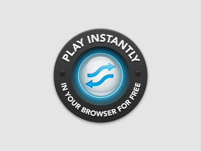 Glowing badge/button concept badge button concept glow icon