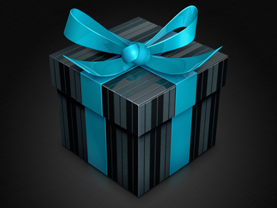 Another Present 3d c4d cinema 4d icon mac palm webos