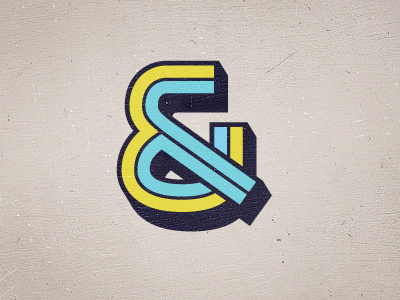 And ampersand clothing icon logo