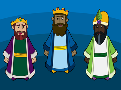 The Three Wise Men illustration kidmin puppets storys