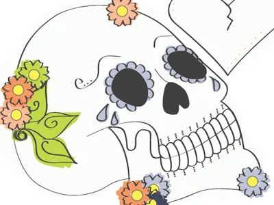 Dia De Los Muertos illustration
