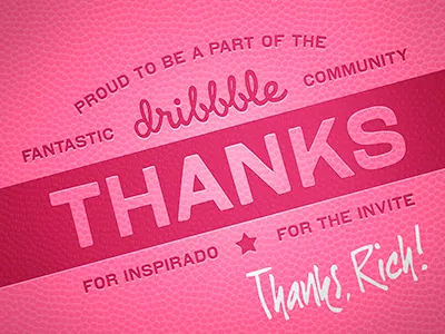 Thanks debut rich thanks