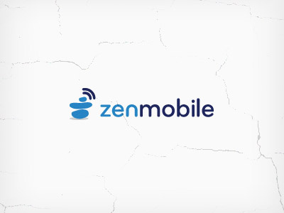 Zen Mobile logo mark mobile web