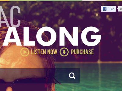 Listen/Purchase button music promotion