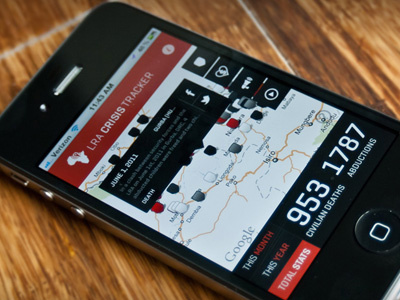Invisible Children LRA Crisis Tracker app invisible children iphone lra