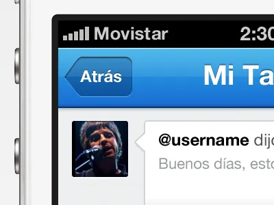 iPhone App app application interface ios iphone ui