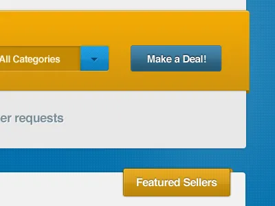 Action UI call to action drop down form pattern shadow texture ui