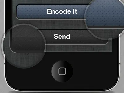 Iphone Texture Work button ios iphone retina texture