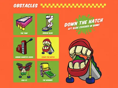 CSS Off Obstacles css css off front end illustration slime texture triple dare