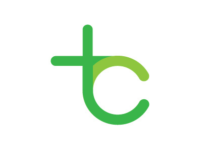 tc green illustration logo