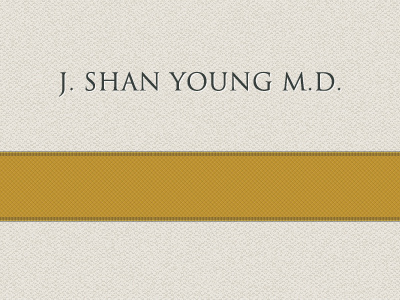 J. Shan Young, Author color mood texture