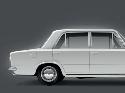 fiat 2d car fiat ps techdesign vector vehicle