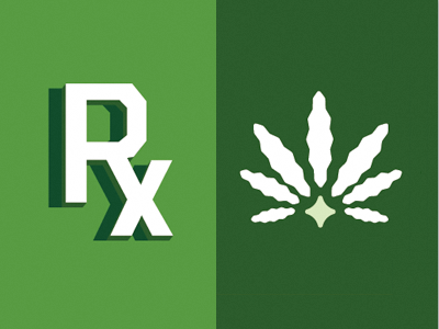 Rx icon prescription weed