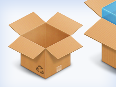 Box & DropBox icons PSD box dropbox free icon psd