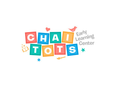 Chai Tots - Preschool book bright colors icons kids learning logo preschool school