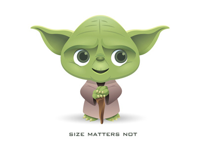 Little Yoda cute jedi kawaii little star wars yoda