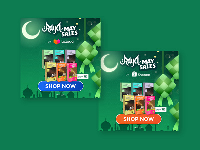 MASE - Ecommerce Ads Campaign ads branding design eid marketing promo raya shopify