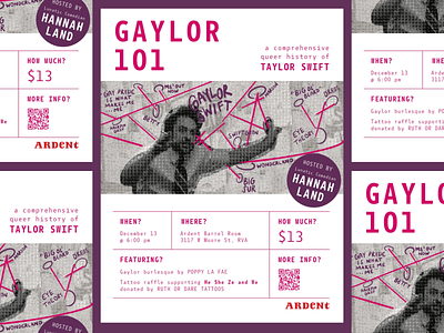 Gaylor 101 Poster design graphic design poster