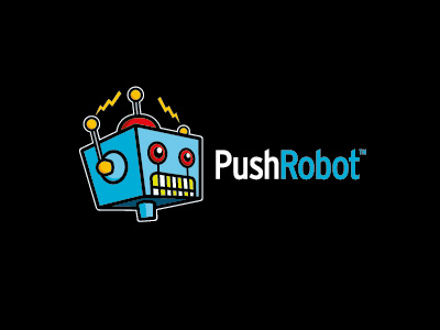 PushRobot color colorful droid logo matjak robot technology