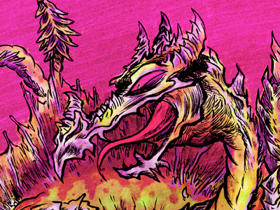 B is for Balaur alphabeasts balaur cartoons comics monsters romainian