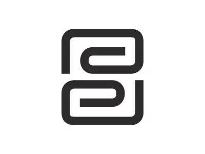 Social Clip design logo mark