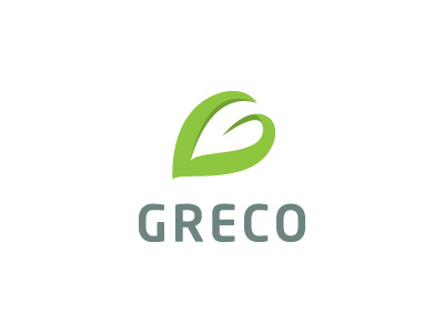 GRECO ali eco eco friendly effendy for sale g greco green icon leaf logo logo designer mark negative space sale