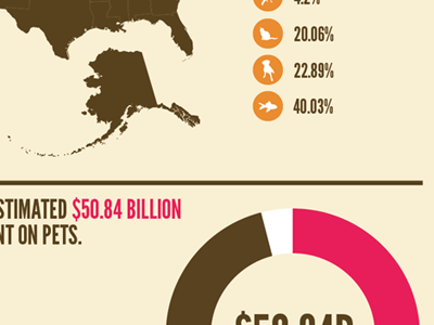 Pet Infographic infographic league gothic